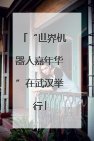 “世界机器人嘉年华”在武汉举行