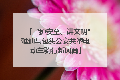 “护安全、讲文明”雅迪与包头公安共塑电动车骑行新风尚