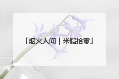 烟火人间｜米脂拾零