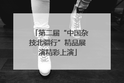 第二届“中国杂技北疆行”精品展演精彩上演