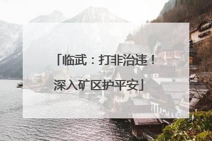 临武：打非治违！深入矿区护平安