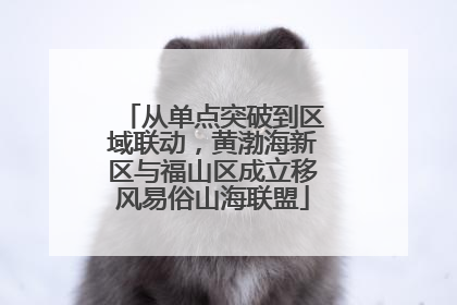 从单点突破到区域联动，黄渤海新区与福山区成立移风易俗山海联盟