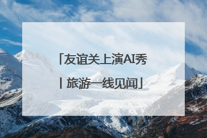 友谊关上演AI秀丨旅游一线见闻