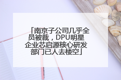 南京子公司几乎全员被裁，DPU明星企业芯启源核心研发部门已人去楼空