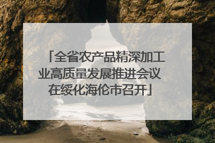 全省农产品精深加工业高质量发展推进会议在绥化海伦市召开