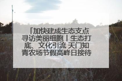 加快建成生态支点 寻访美丽细胞丨生态打底、文化引流 天门知青农场节假高峰日接待游客2万人次