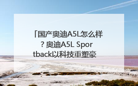 国产奥迪A5L怎么样？奥迪A5L Sportback以科技重塑豪华运动轿车市场格局