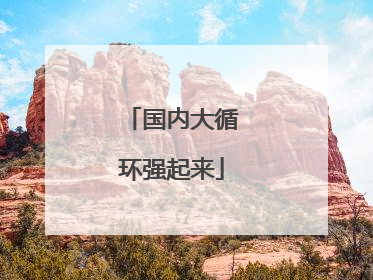 国内大循环强起来