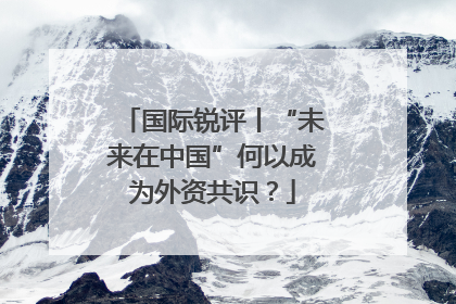 国际锐评丨“未来在中国”何以成为外资共识？