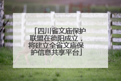 四川省文庙保护联盟在德阳成立，将建立全省文庙保护信息共享平台