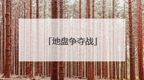 地盘争夺战