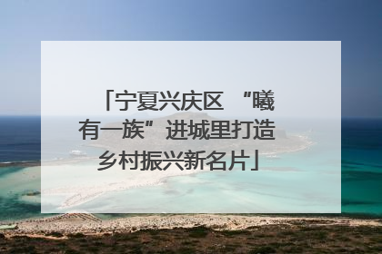 宁夏兴庆区 “曦有一族”进城里打造乡村振兴新名片