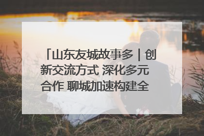 山东友城故事多｜创新交流方式 深化多元合作 聊城加速构建全球友城新格局