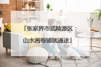 张家界市武陵源区：山水画卷铺就通途