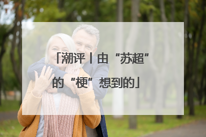 潮评丨由“苏超”的“梗”想到的