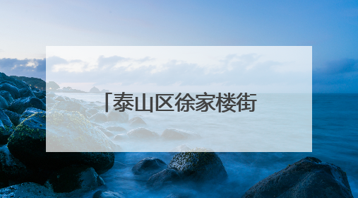 泰山区徐家楼街道新峪社区开展环境卫生整治活动