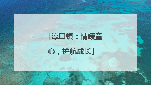 淳口镇：情暖童心，护航成长