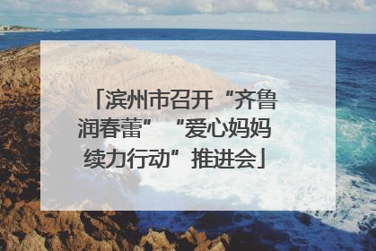 滨州市召开“齐鲁润春蕾”“爱心妈妈续力行动”推进会