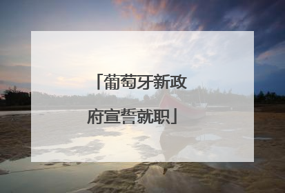 葡萄牙新政府宣誓就职