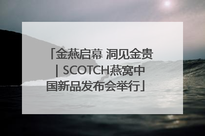 金燕启幕 洞见金贵｜SCOTCH燕窝中国新品发布会举行