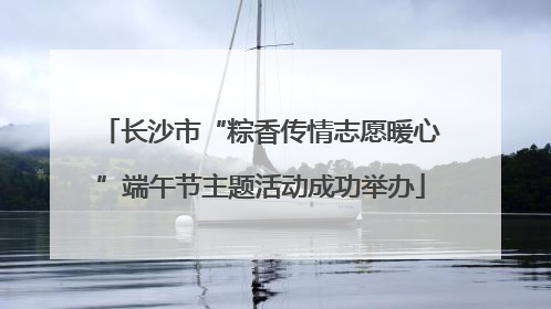 长沙市“粽香传情志愿暖心”端午节主题活动成功举办