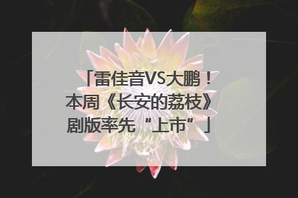雷佳音VS大鹏！本周《长安的荔枝》剧版率先“上市”