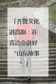 齐鲁文化进高原：在青洽会讲好“山东故事”
