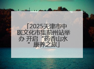 2025天津市中医文化市集蓟州站举办 开启“药香山水”康养之旅
