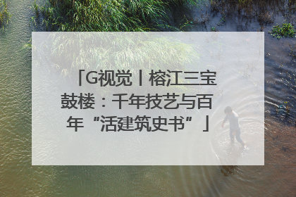 G视觉丨榕江三宝鼓楼：千年技艺与百年“活建筑史书”